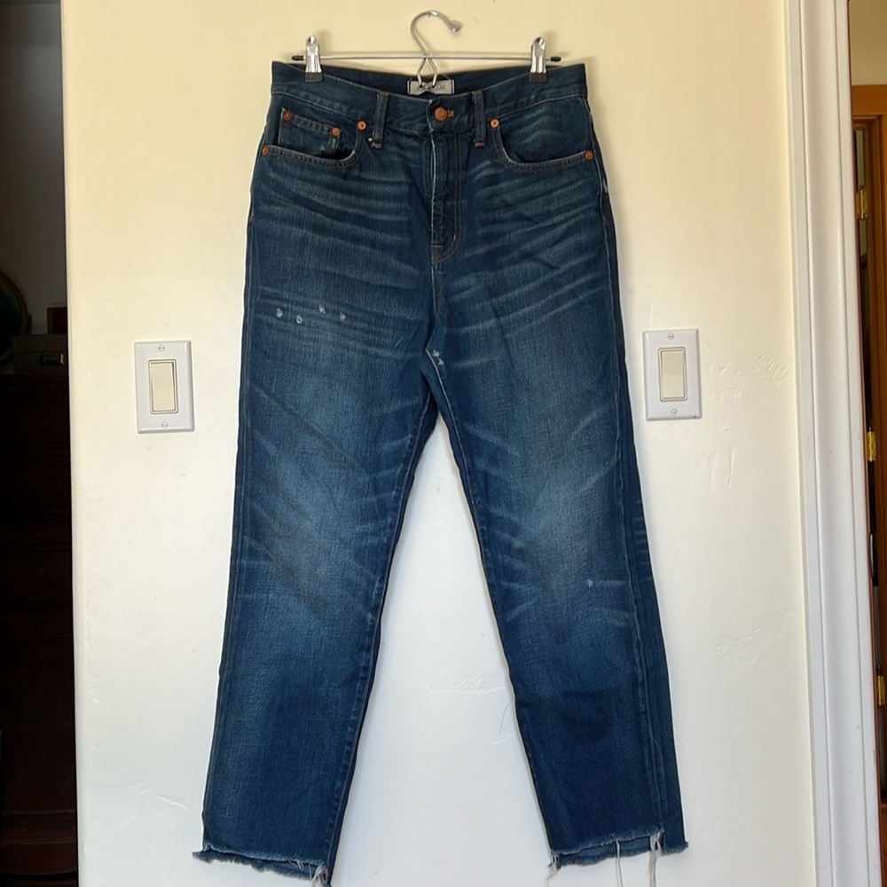 Madewell Perfect Vintage Jean cut off jeans size 29